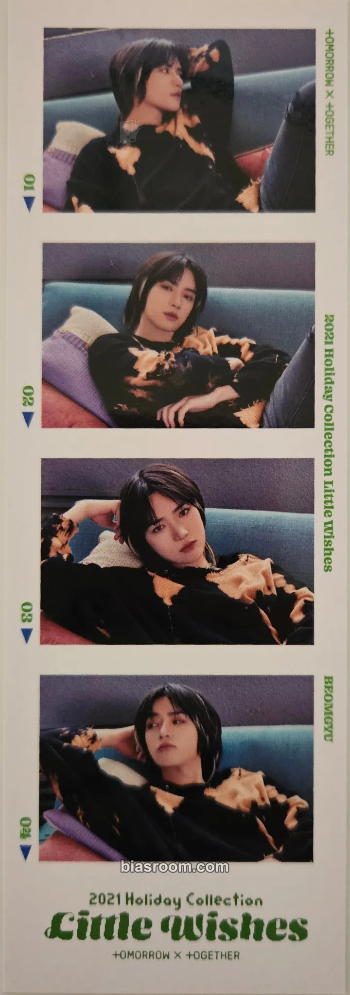 Beomgyu Little Wishes Photocard - TOMORROW X TOGETHER - TOMORROW X TOGETHER K-pop photocard