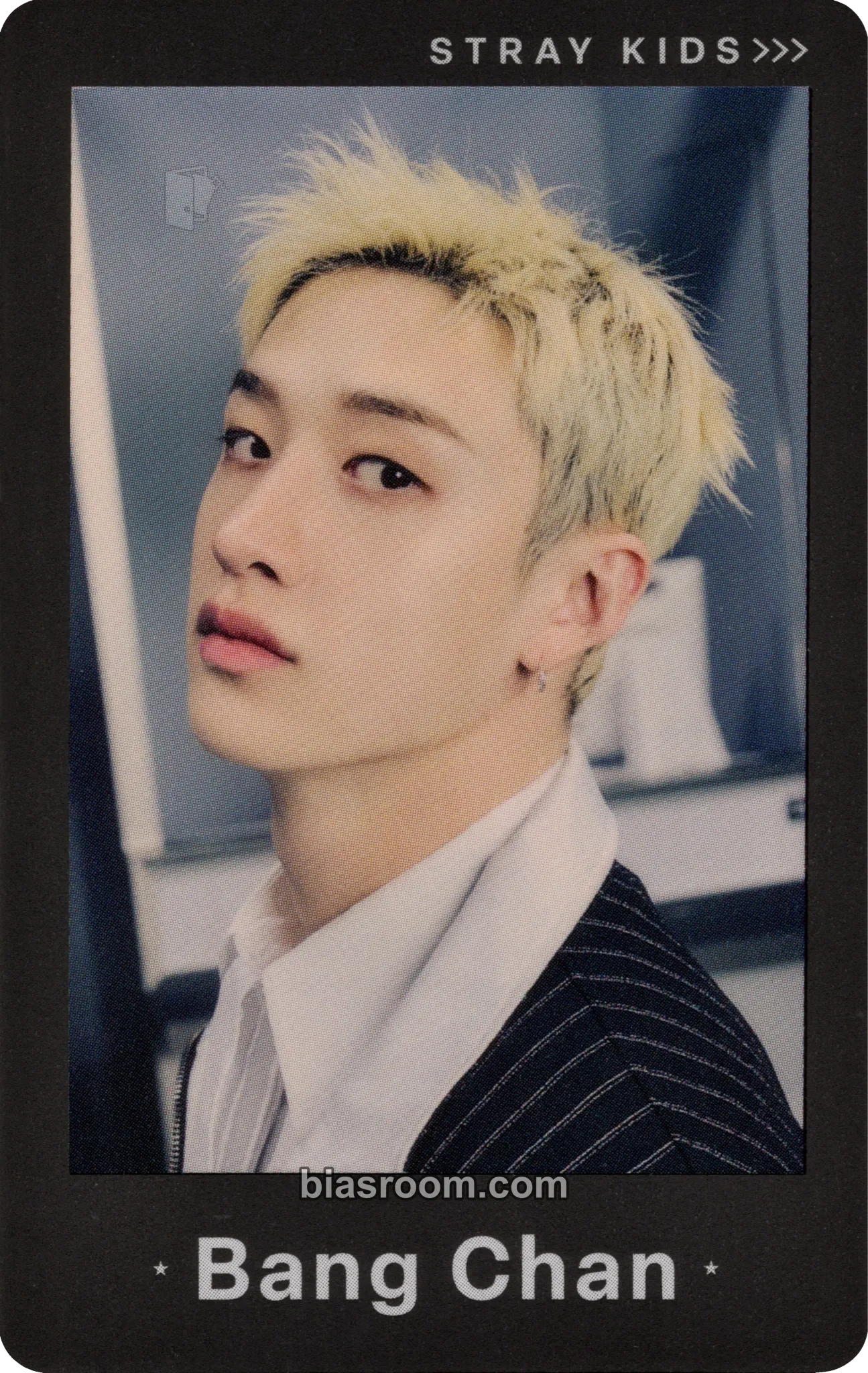 Bang Chan RUN IT World Tour Photocard - Stray Kids - Stray Kids K-pop photocard