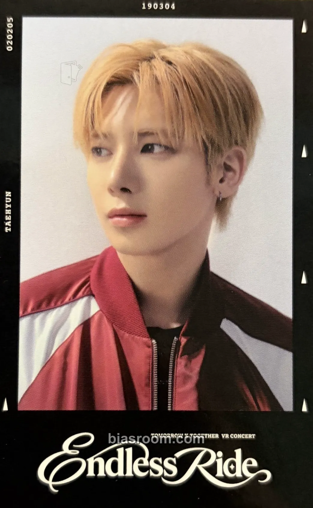 Taehyun Endless Ride: VR concert Photocard - TOMORROW X TOGETHER - TOMORROW X TOGETHER K-pop photocard