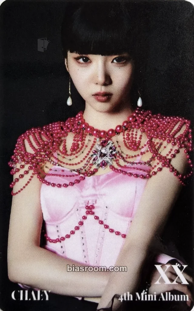 Craxy - ChaeY - XX Album nemo version album photocard qr card