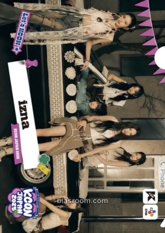 izna - KCON 2025 Event kcon japan clear file/l-holder