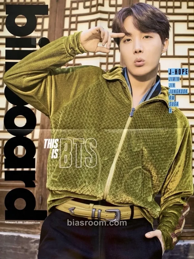 BTS - j-hope - Billboard Magazine 2018 Other poster magazine inclusion item set