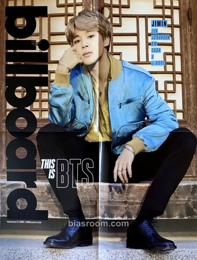 BTS - Jimin - Billboard Magazine 2018 Other poster magazine inclusion item set