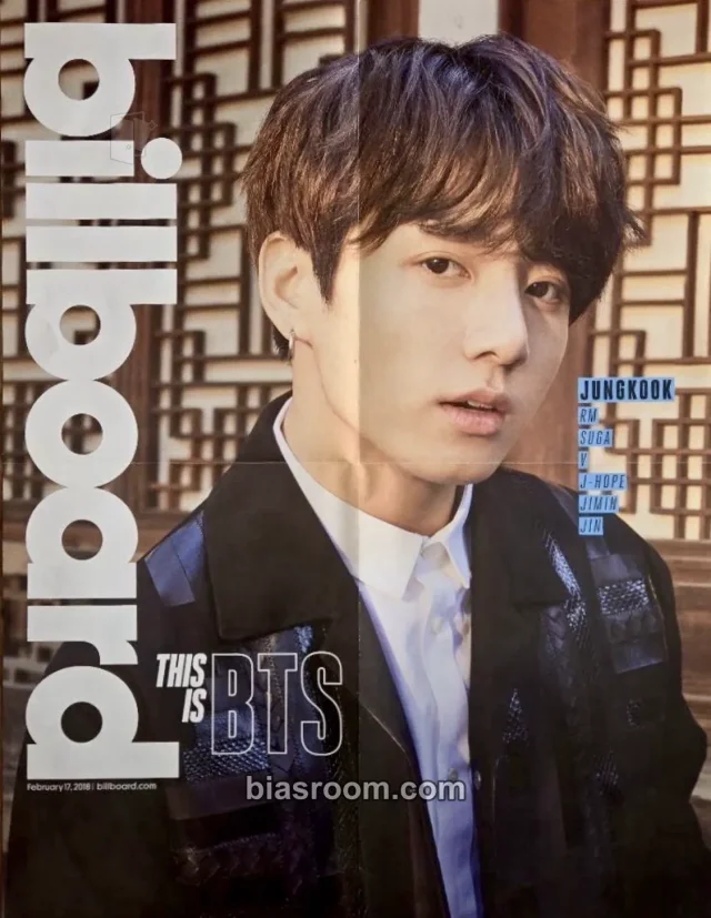 BTS - Jungkook - Billboard Magazine 2018 Other poster magazine inclusion item set