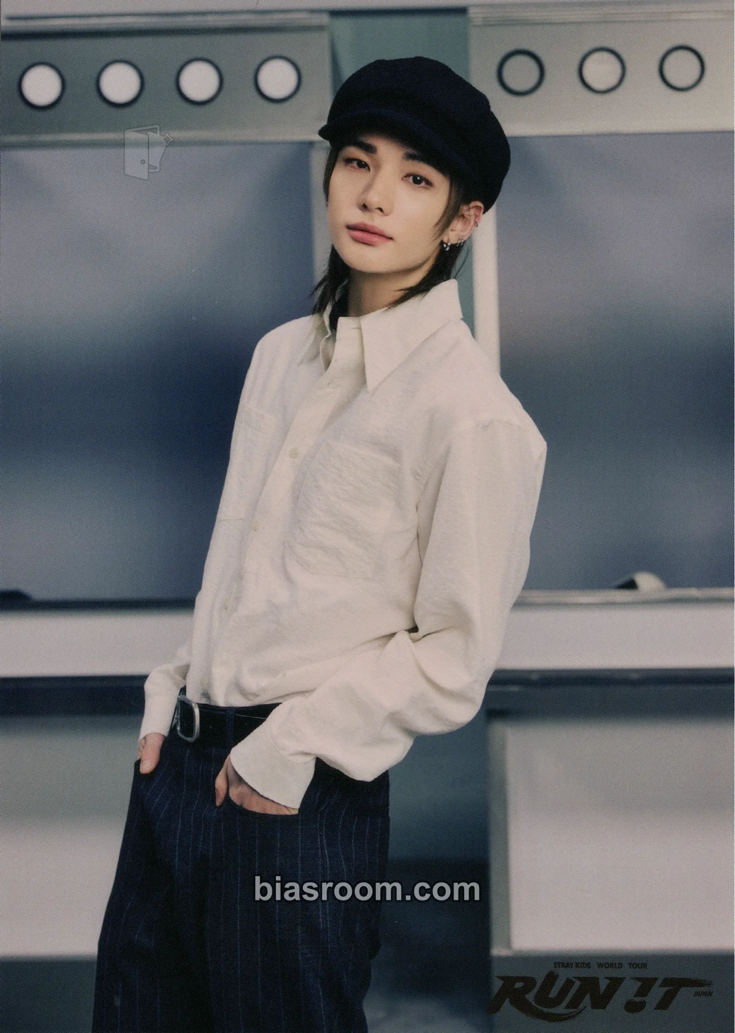 Hyunjin RUN IT World Tour Photocard - Stray Kids - Stray Kids K-pop photocard