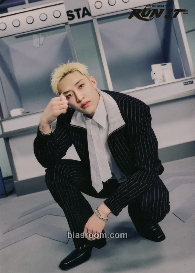 Stray Kids - Bang Chan - RUN IT World Tour Event japan merch inclusion trading card