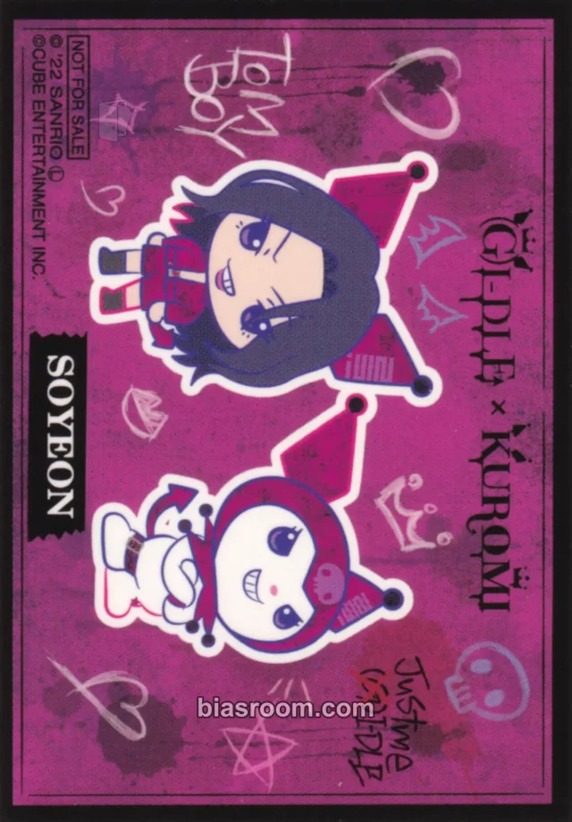 i-dle - Soyeon - (G)i-dle x Kuromi Other sticker