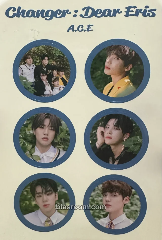 A.C.E - Changer : Dear Eris Album album inclusion sticker sheet