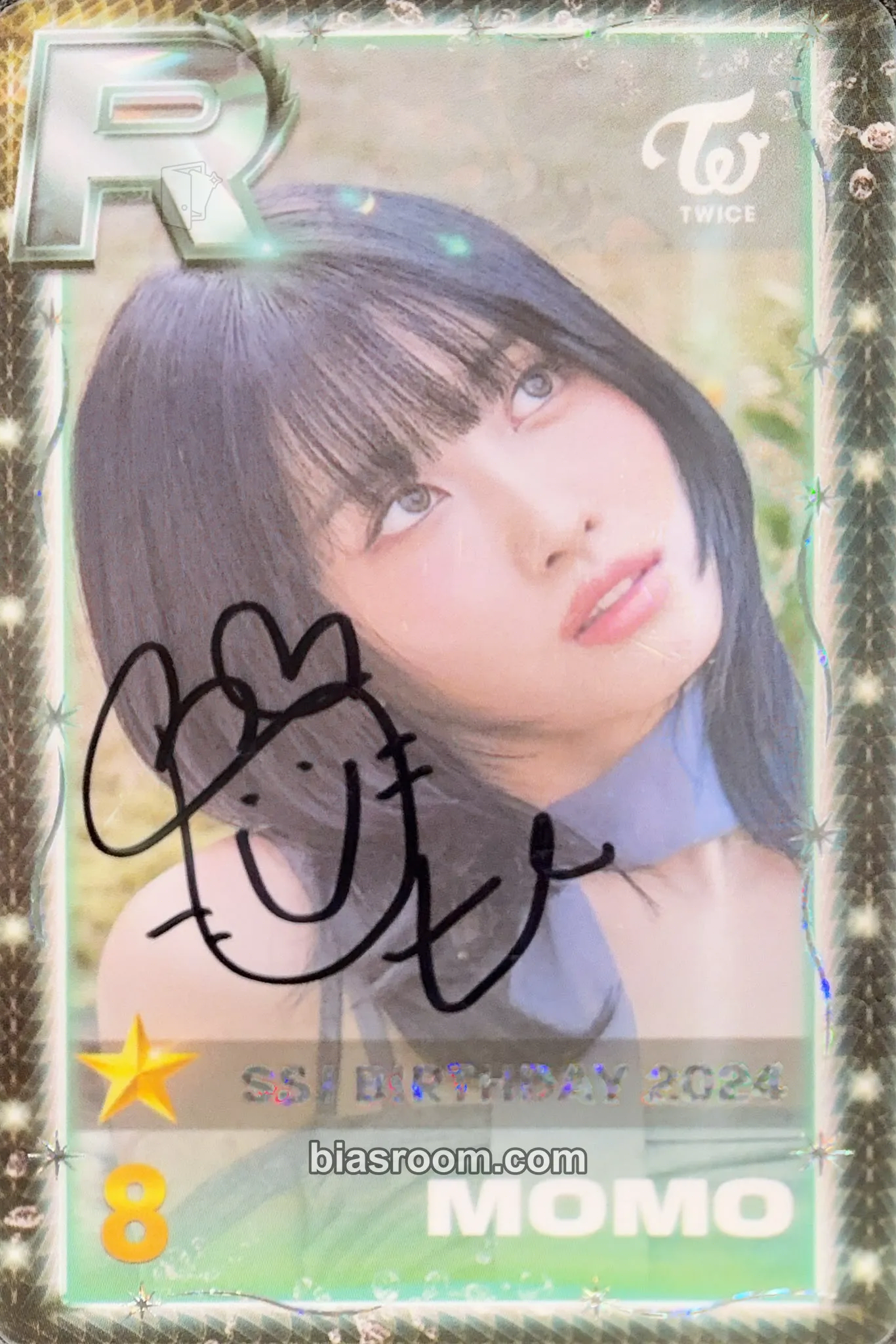 Momo TWICE x SuperStar JYPNATION Photocard - TWICE - TWICE K-pop photocard