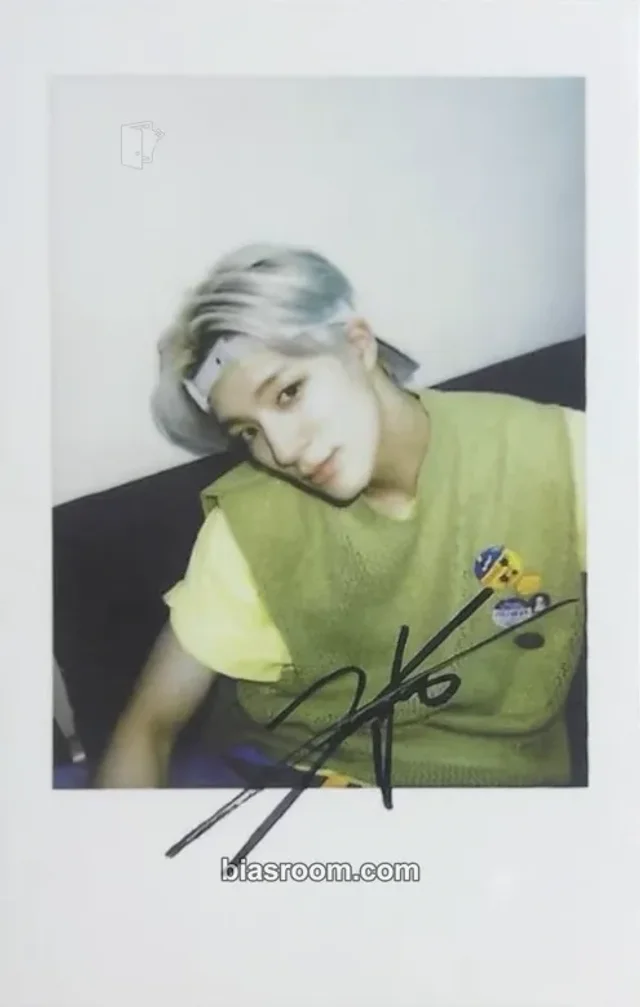 NCT DREAM - Jeno - ISTJ Album kmstation fansign round 2 polaroid
