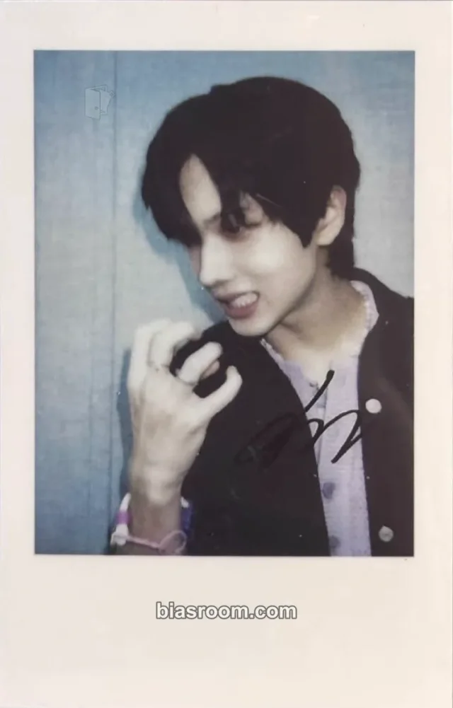NCT DREAM - Jisung - ISTJ Album kmstation special event polaroid