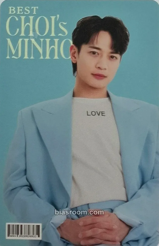 SHINee - Minho - Best CHOI’s MINHO Event merch photocard trading card