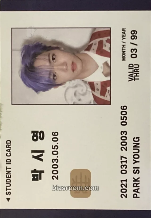 MIRAE - Siyoung - Marvelous Album id card