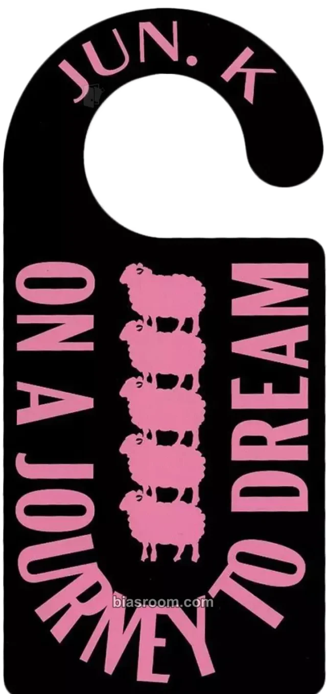 2PM - Jun. K - Dear My Muse Album album inclusion door hanger solo album