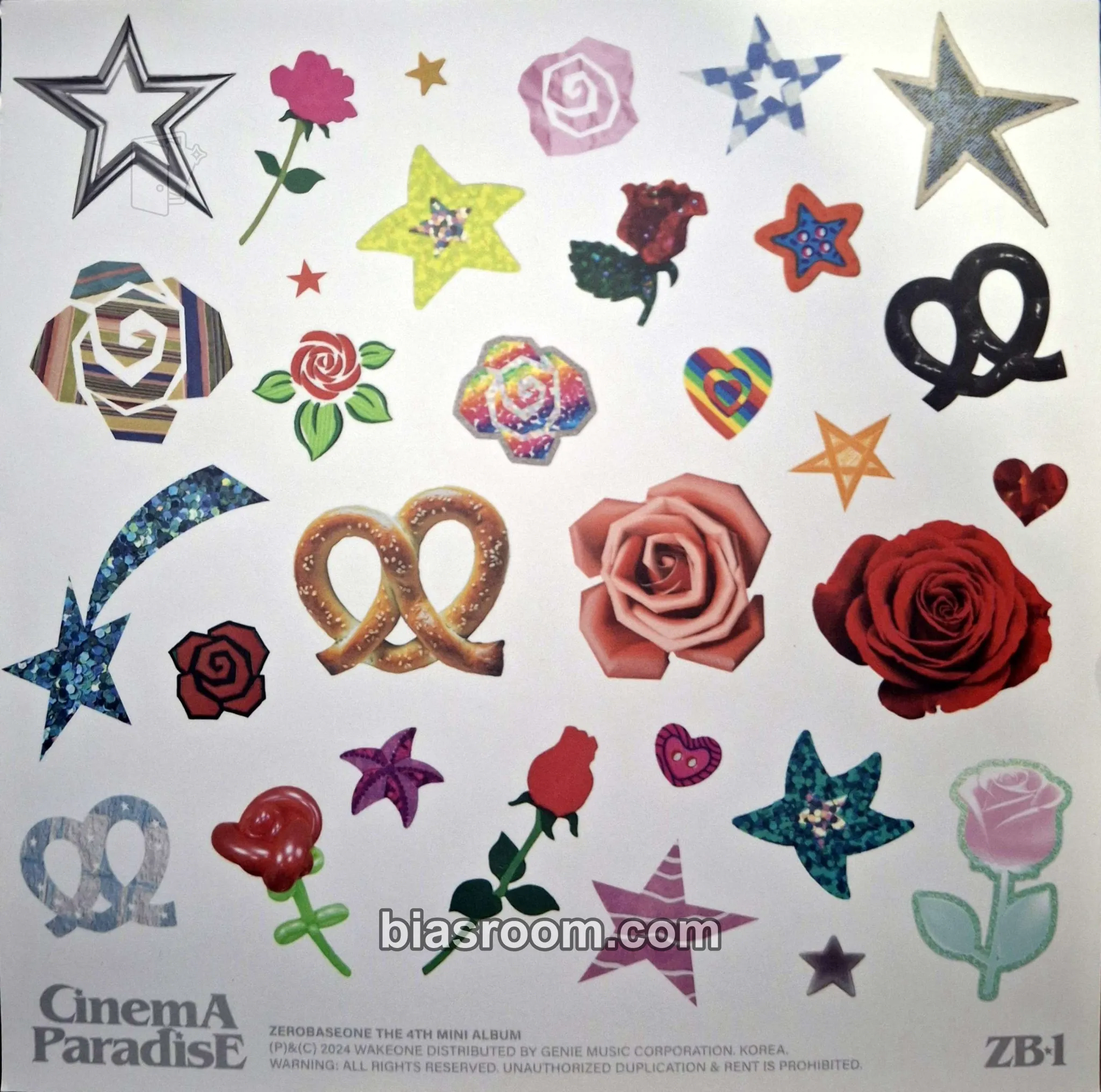 Cinema Paradise Photocard - ZEROBASEONE - ZEROBASEONE K-pop photocard
