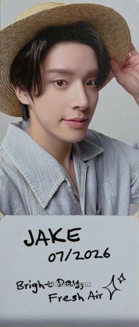 Jake ENHYPEN WORLD COUPON CARD COLLECTION Photocard - ENHYPEN - ENHYPEN K-pop photocard