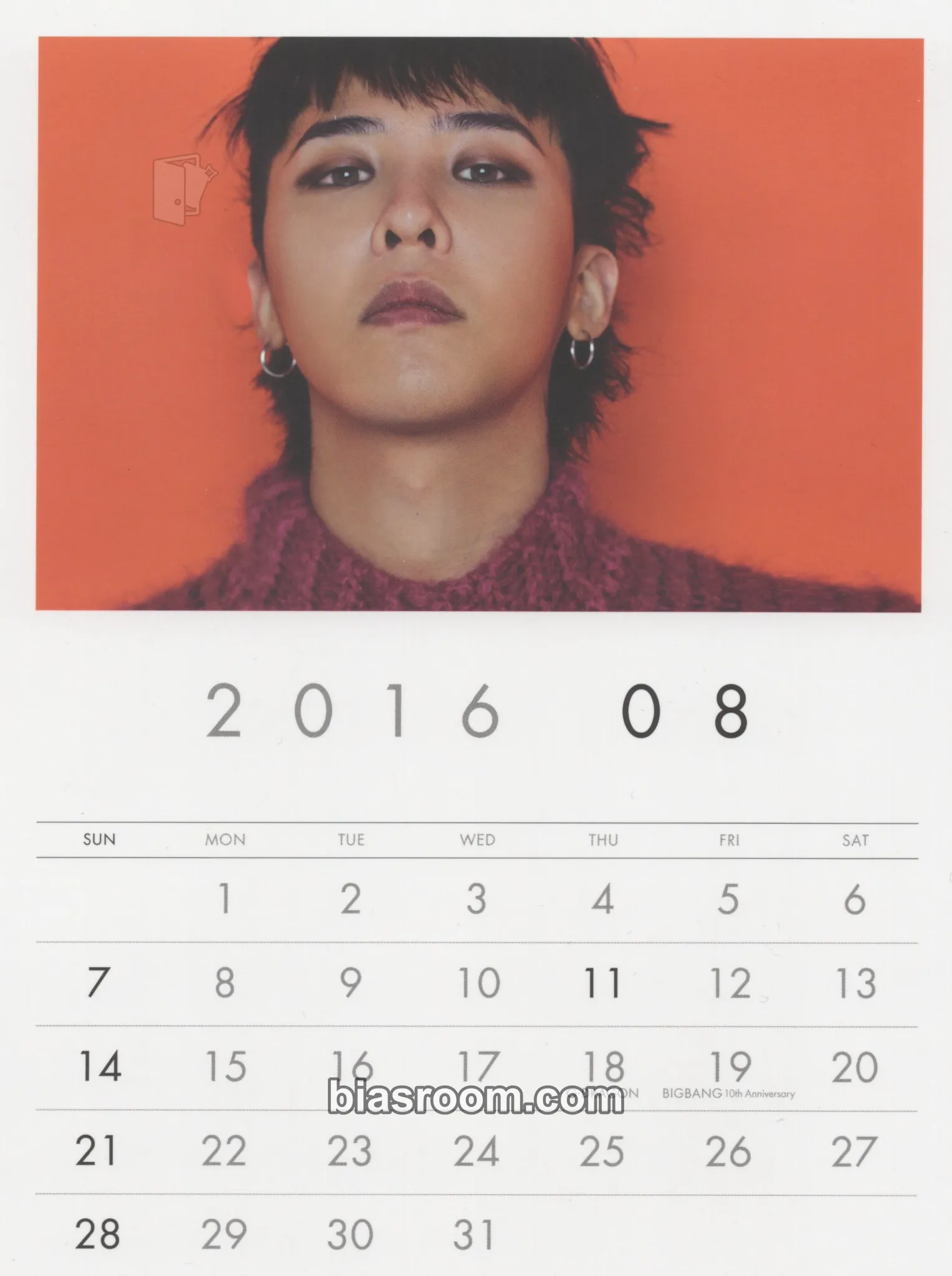 G-Dragon Big Bang 2016 Welcoming Collection DVD Photocard - BIGBANG - BIGBANG K-pop photocard