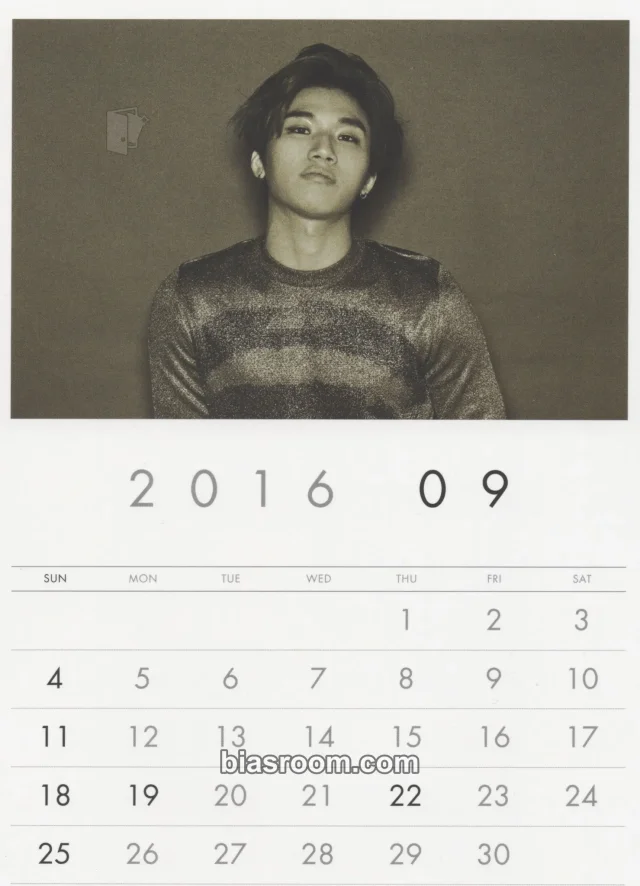 BIGBANG - Daesung - Big Bang 2016 Welcoming Collection DVD Other calendar japanese version