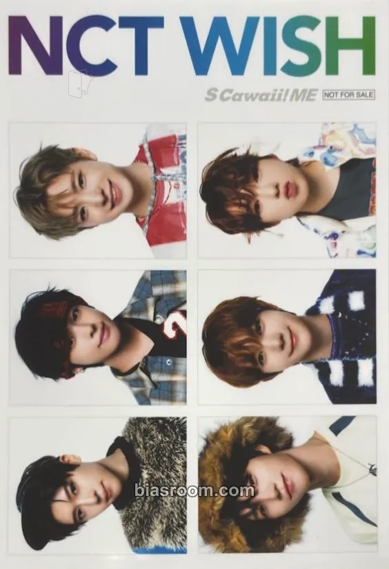 S Cawaii! ME Magazine Winter 2025 Photocard - NCT WISH - NCT WISH K-pop photocard