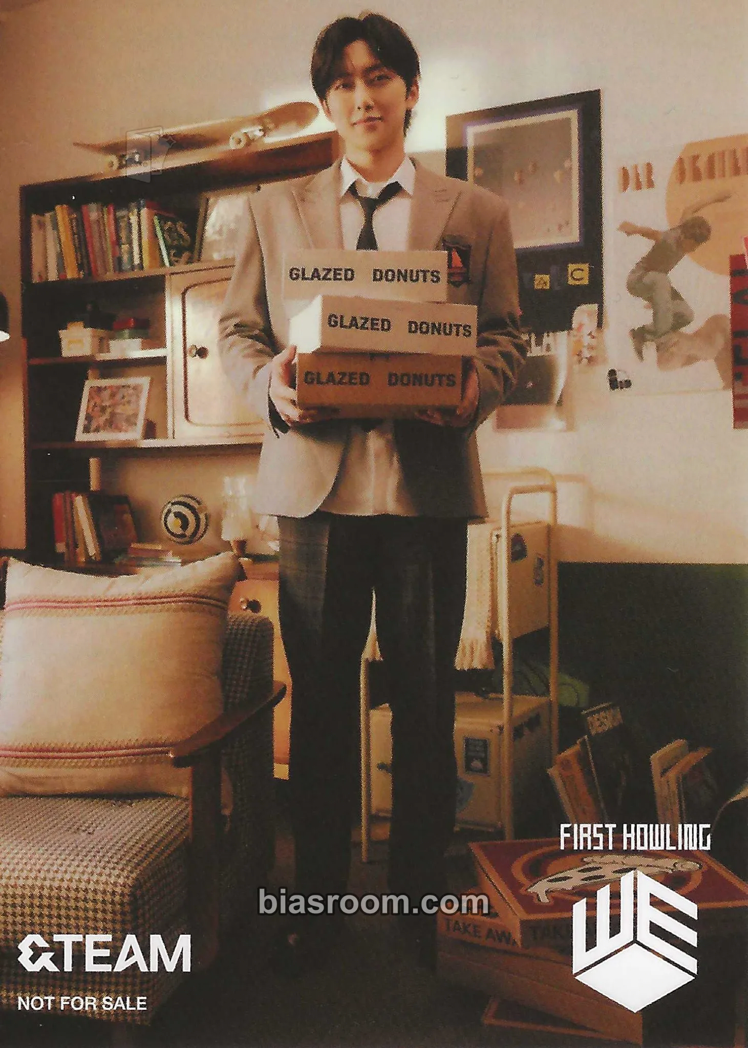 Fuma First Howling : WE EP Photocard - &TEAM - &TEAM K-pop photocard