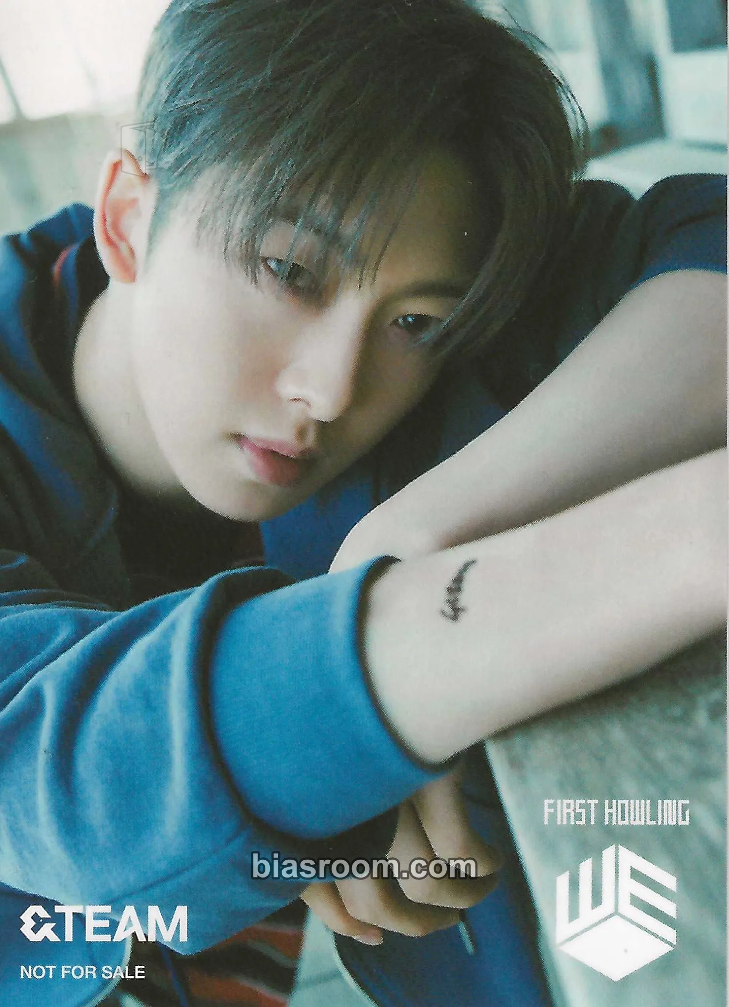 Fuma First Howling : WE EP Photocard - &TEAM - &TEAM K-pop photocard