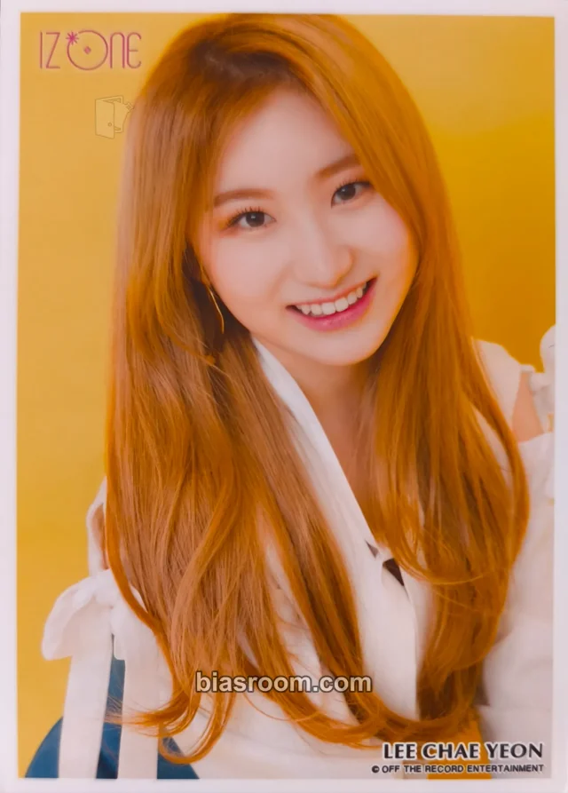 IZ*ONE - Lee Chaeyeon - Suki to Iwasetai Album B version photo print random pack showcase