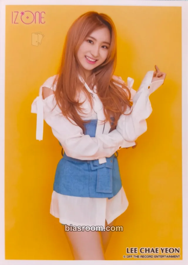 IZ*ONE - Lee Chaeyeon - Suki to Iwasetai Album B version photo print random pack showcase