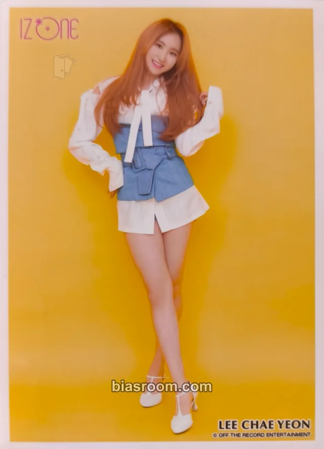 IZ*ONE - Lee Chaeyeon - Suki to Iwasetai Album B version photo print random pack showcase