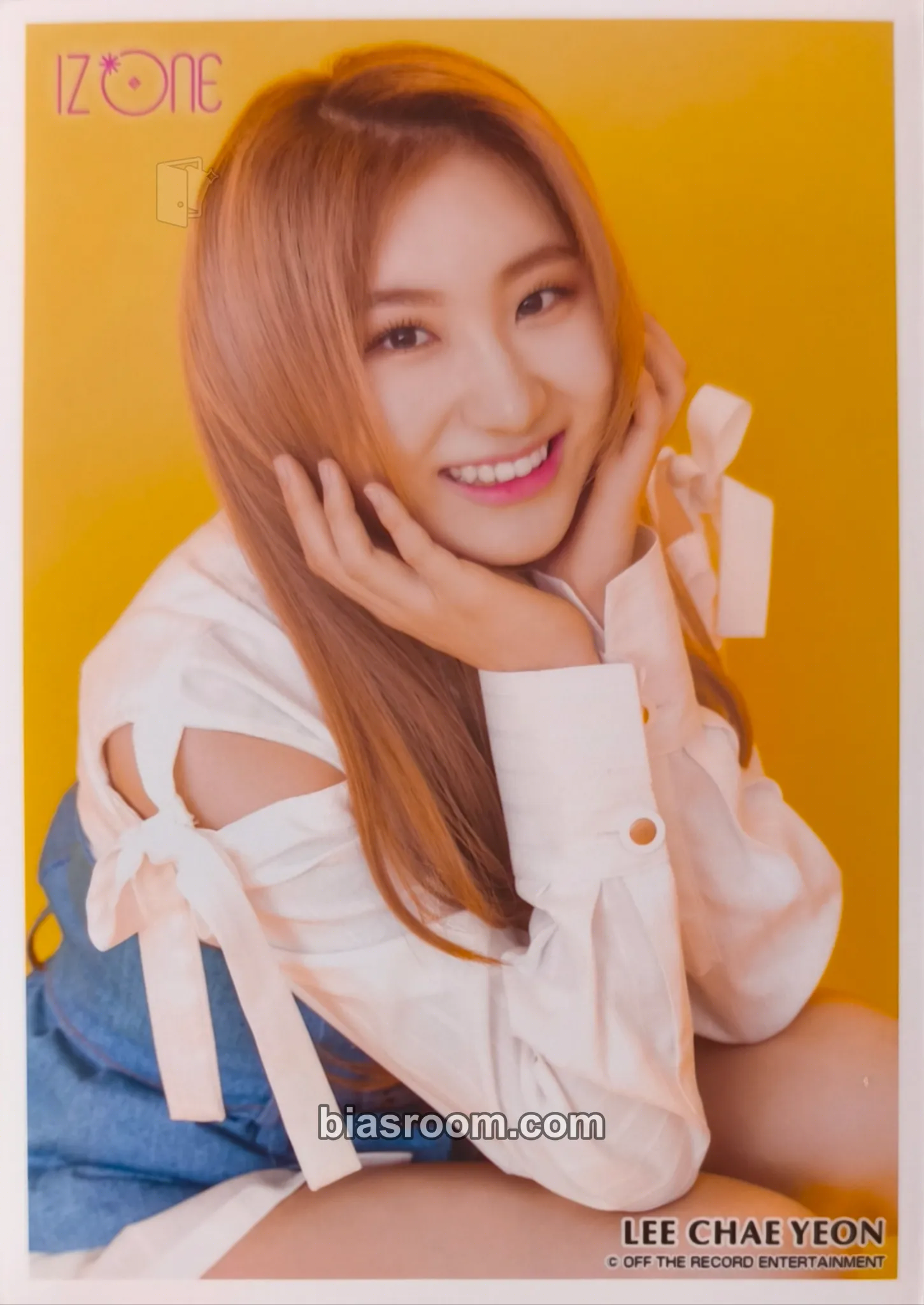 Lee Chaeyeon Suki to Iwasetai Photocard - IZ*ONE - IZ*ONE K-pop photocard
