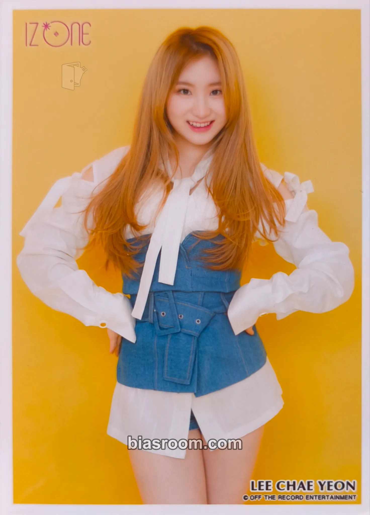 Lee Chaeyeon Suki to Iwasetai Photocard - IZ*ONE - IZ*ONE K-pop photocard