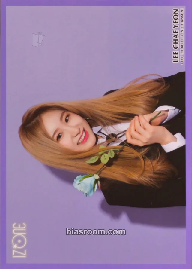 IZ*ONE - Lee Chaeyeon - Non-Album Bromides Other photo print black suit version