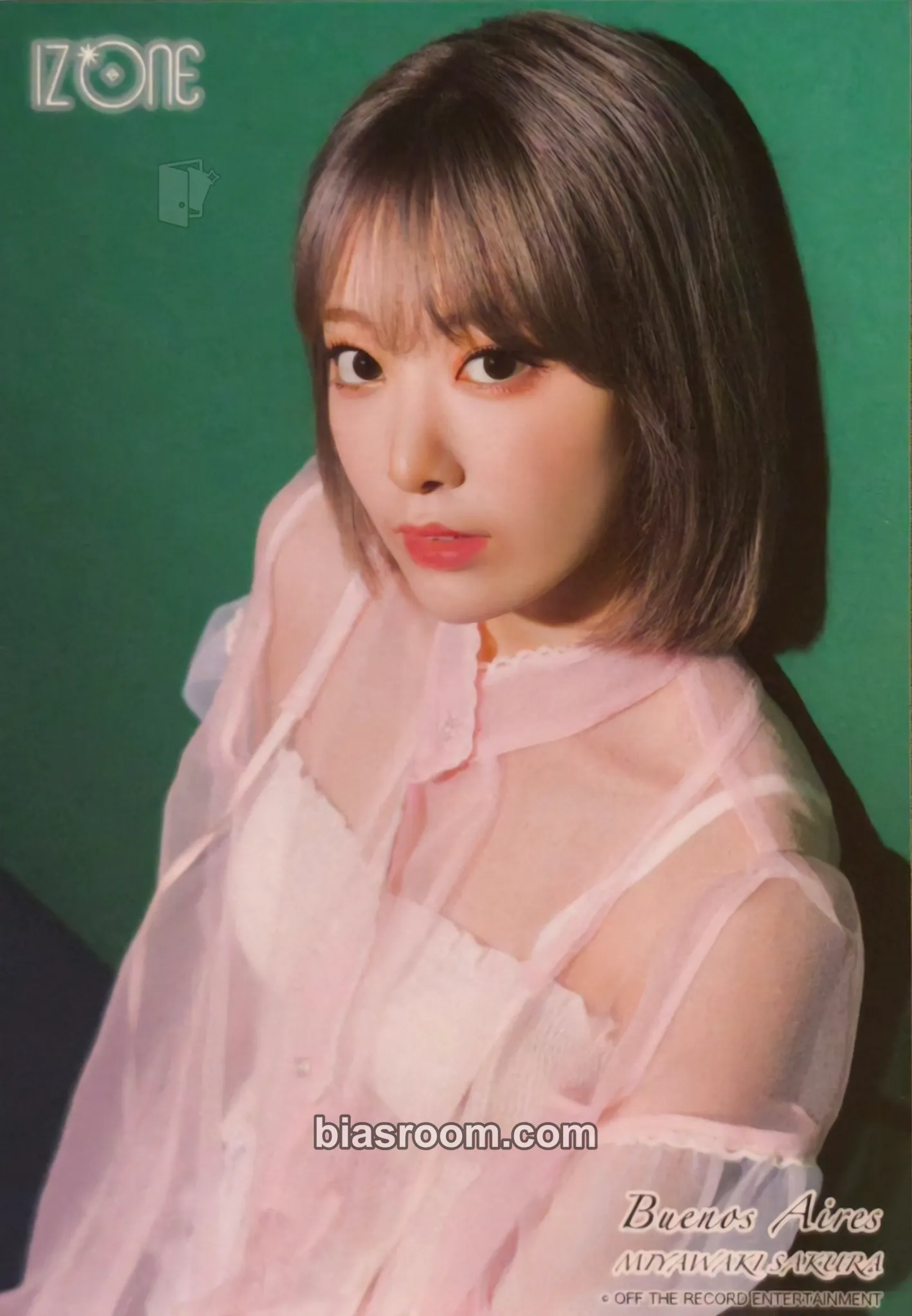 Sakura Buenos Aires Photocard - IZ*ONE - IZ*ONE K-pop photocard