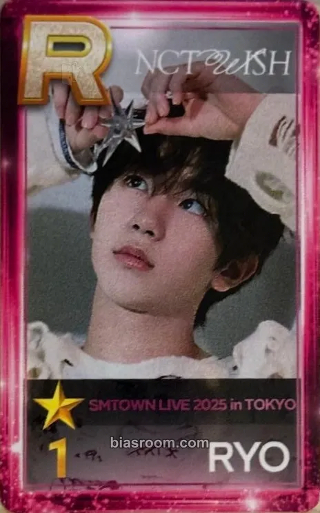 Ryo SMTOWN LIVE 2025 - The Culture, The Future Photocard - NCT - NCT K-pop photocard