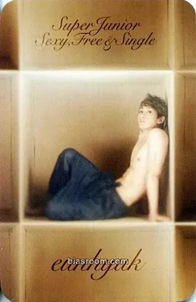 SUPER JUNIOR - Eunhyuk - Sexy, Free & Single (Japan Ed.) Album japanese album album photocard