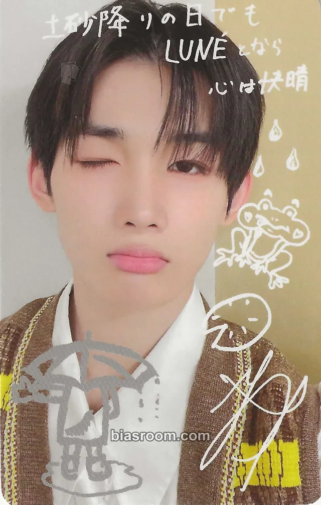 &TEAM - Jo - Samidare Album lucky draw (LD) weverse japan shop (wvj) doodle version round 1 round 2
