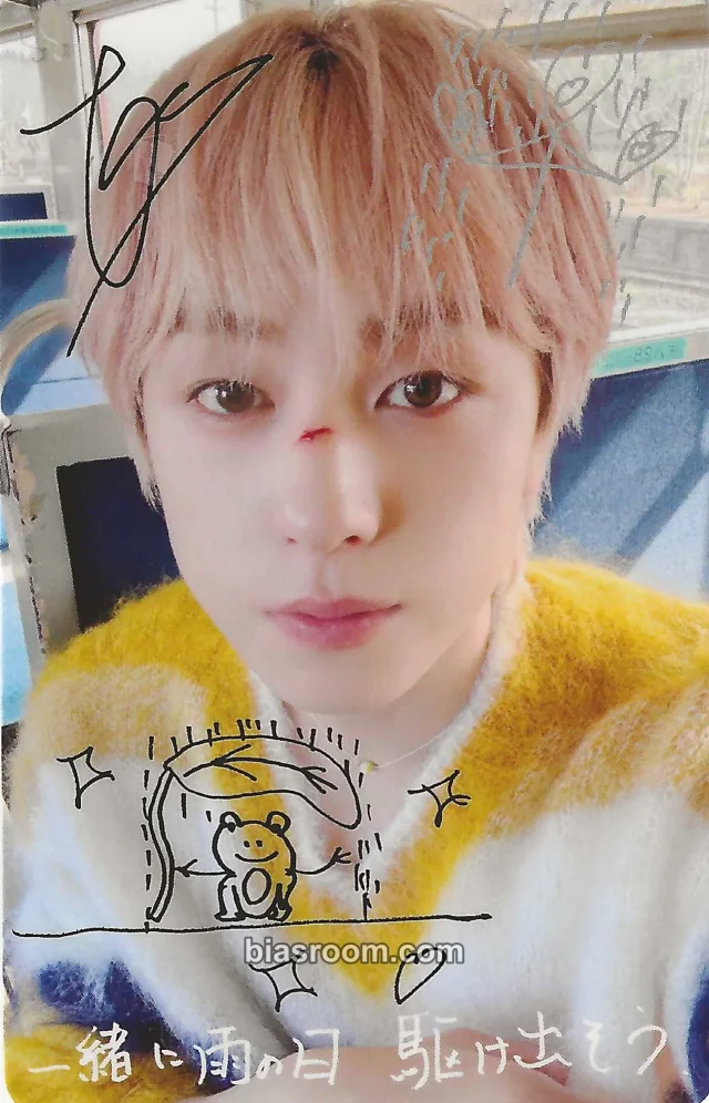 &TEAM - Taki - Samidare Album lucky draw (LD) weverse japan shop (wvj) doodle version round 1 round 2