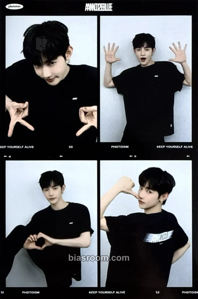 AND2BLE - Hao - Sequence 01: Curiosity Album snapism 4 cut photo sticker