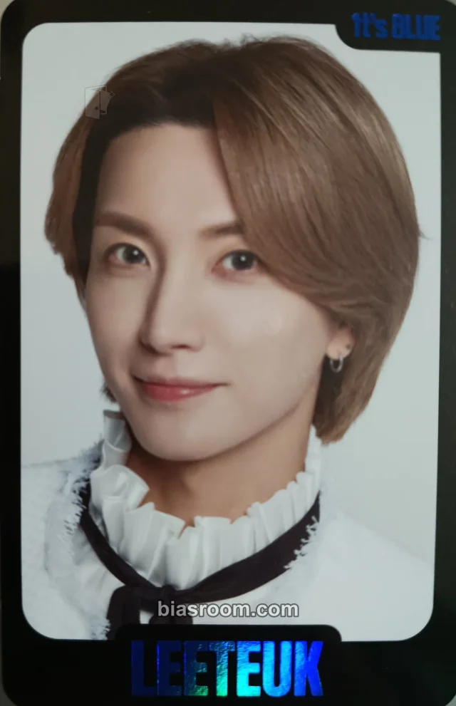 SUPER JUNIOR - Leeteuk - 1t's 8lue: 18th Anniversary Special Event Event fan meeting merch photocard trading card