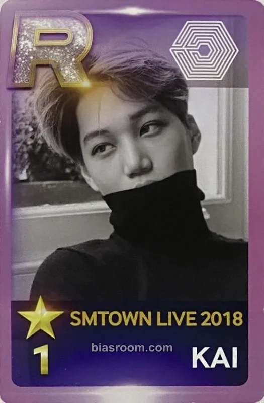 Kai SUPERSTAR SMTOWN Photocard - EXO - EXO K-pop photocard