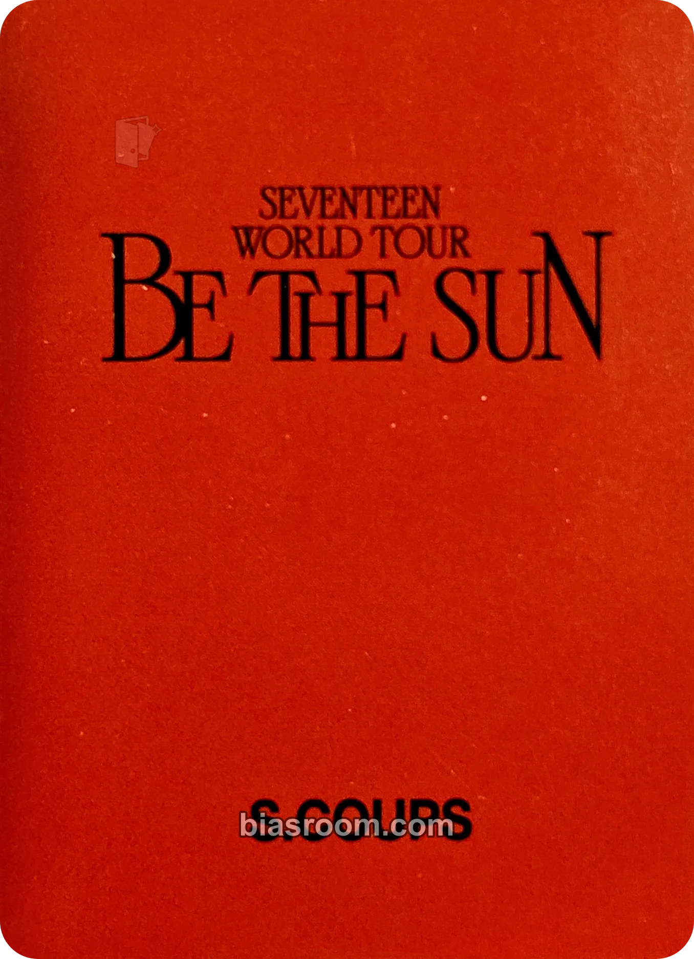 S.Coups Be The Sun [World Tour] Media - DVD/Blu-ray/Digital Code