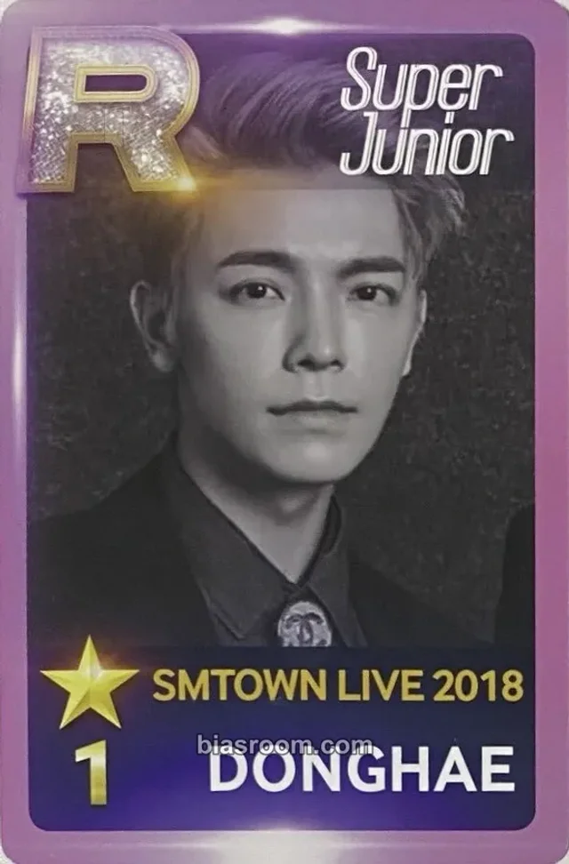 SUPER JUNIOR - Donghae - SUPERSTAR SMTOWN Other 2018 version smtown concert superstar