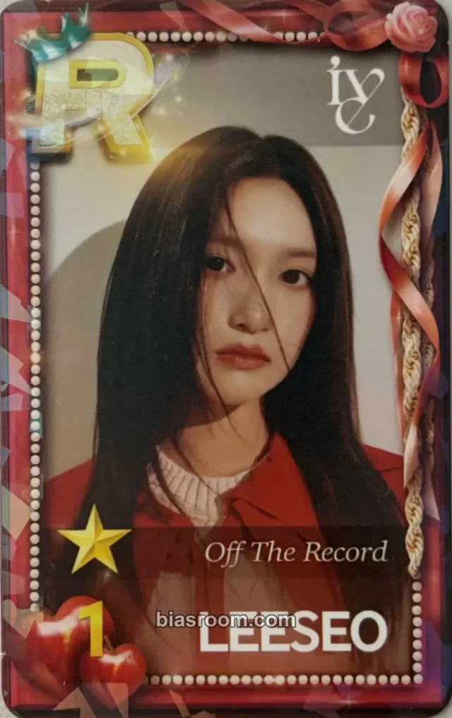 IVE - Leeseo - SUPERSTAR STARSHIP Other superstar game event japan holographic (hologram)