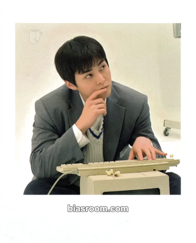 EXO - Xiumin - 2024 EXO Season's Greetings — Valentine's Day at School Other season's greetings polaroid