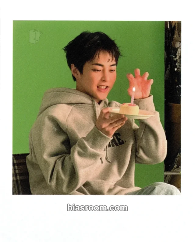 EXO - Xiumin - 2024 EXO Season's Greetings — Valentine's Day at School Other season's greetings polaroid