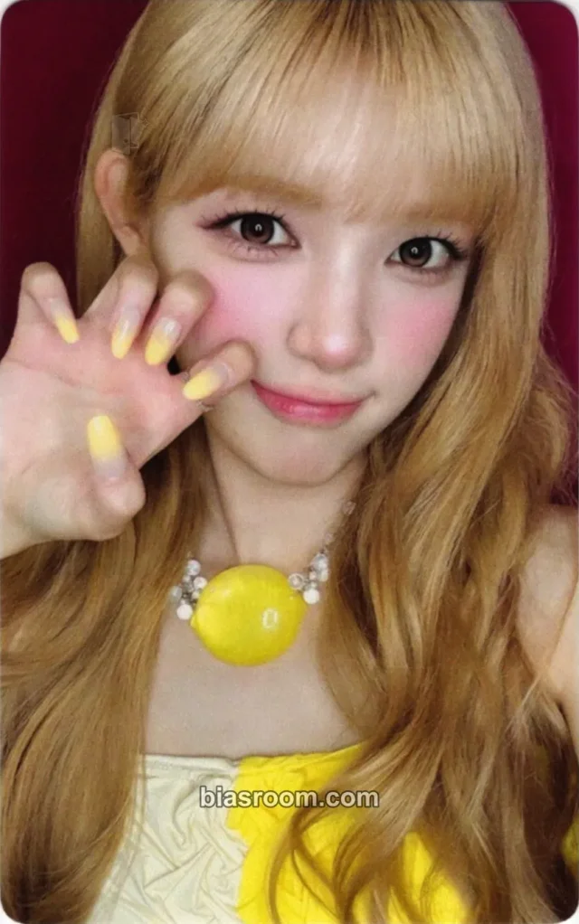 Hearts2Hearts - Yuha - Lemon Tang Album jump up lucky draw (LD)