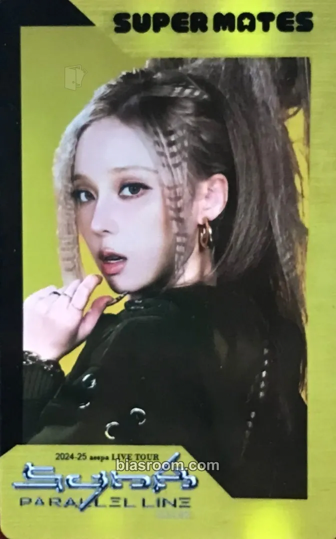 Winter SYNK : PARALLEL LINE Photocard - aespa - aespa K-pop photocard