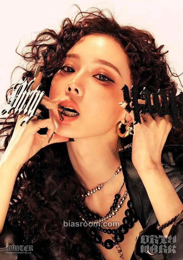Winter Dirty Work MD Events (All) Photocard - aespa - aespa K-pop photocard