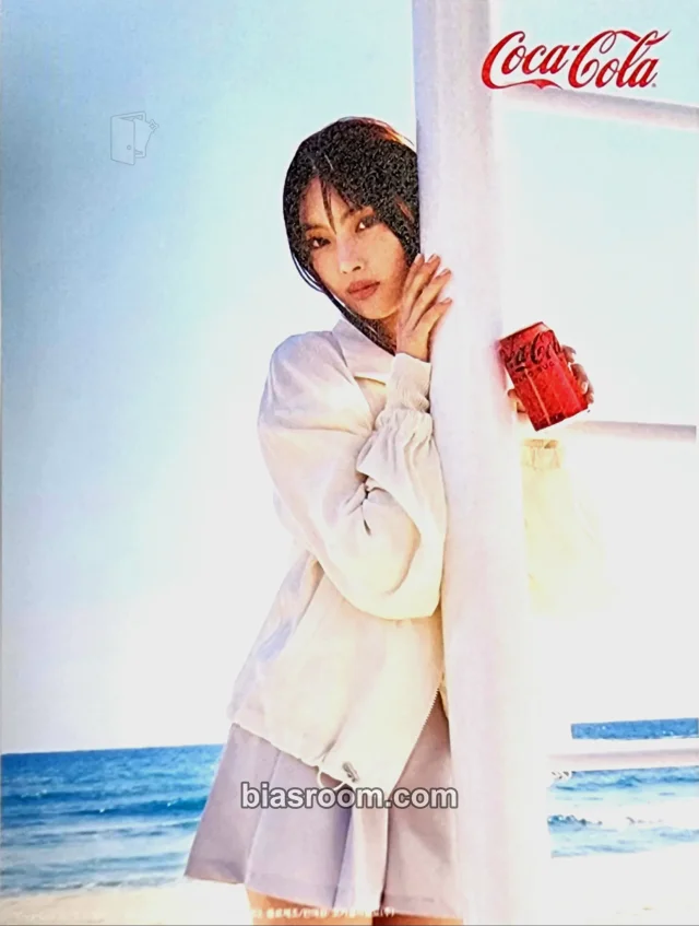 NewJeans - Hyein - NewJeans x Coca Cola Other brand collaboration postcard coca-cola