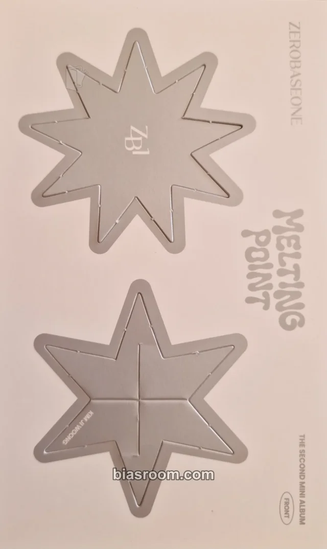 ZEROBASEONE - Jiwoong - Melting Point Album album inclusion digipack version