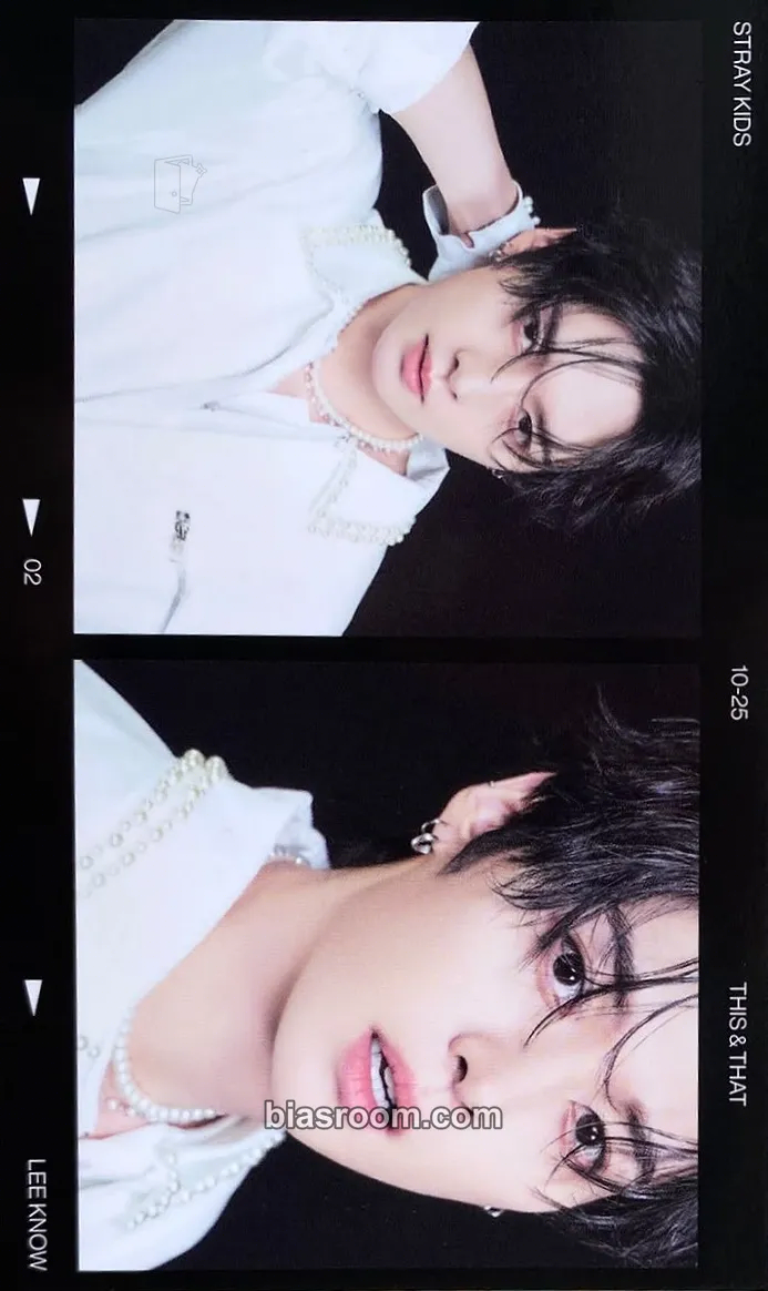 Lee Know This & That Photocard - Stray Kids - Stray Kids K-pop photocard